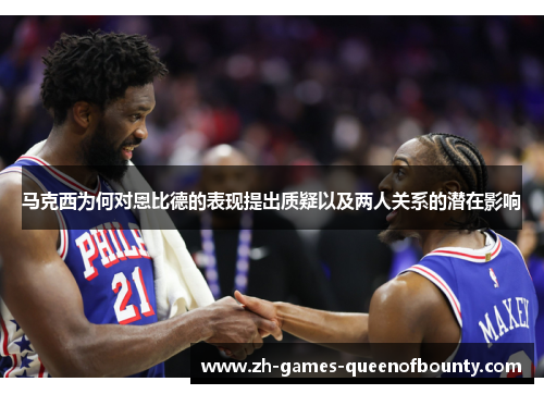 马克西为何对恩比德的表现提出质疑以及两人关系的潜在影响